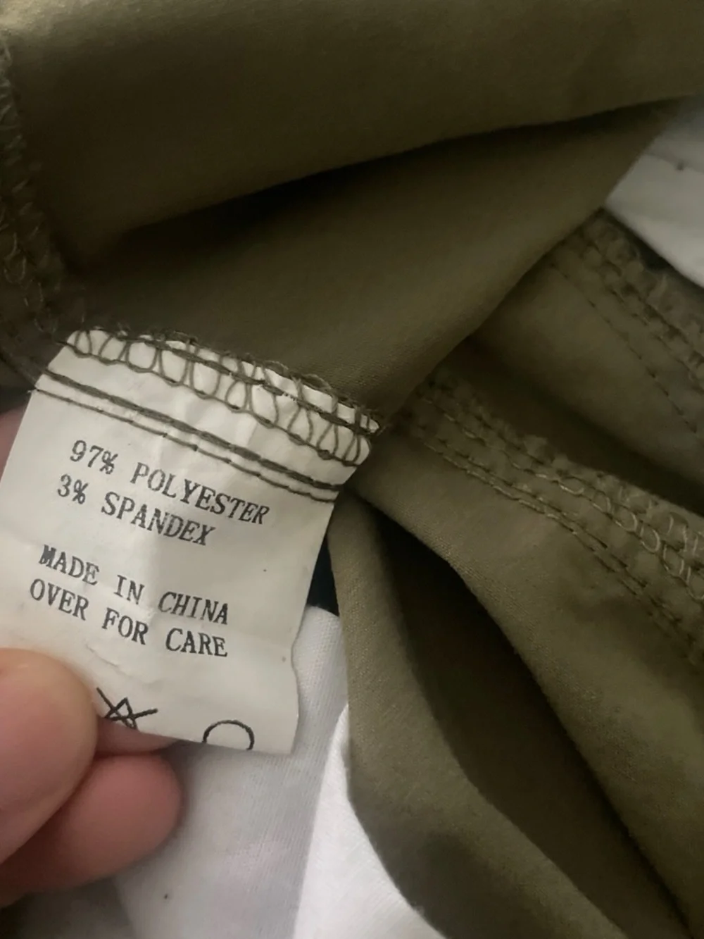 American Stitch Men’s XL Olive Green Cargo Pants Utility Streetwear With Pockets